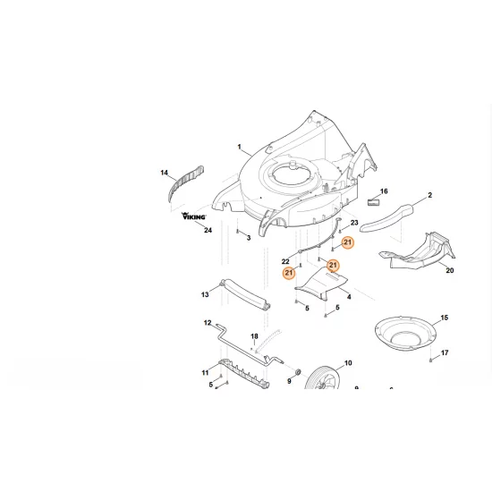 Stihl   Śruba ścinana P5x16 9104 007 4275
